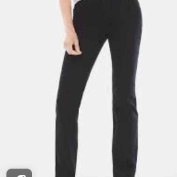 CHICO'S Black So Lifting Straight Leg Jeans Great Stretch US 8/ Chico's 1 - Picture 1 of 7